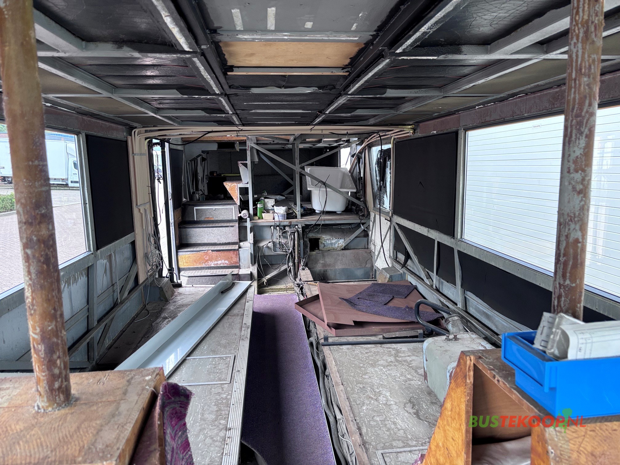 Setra S228 DT Dubbeldekker voor ombouw tot camper / woonbus - Image 36